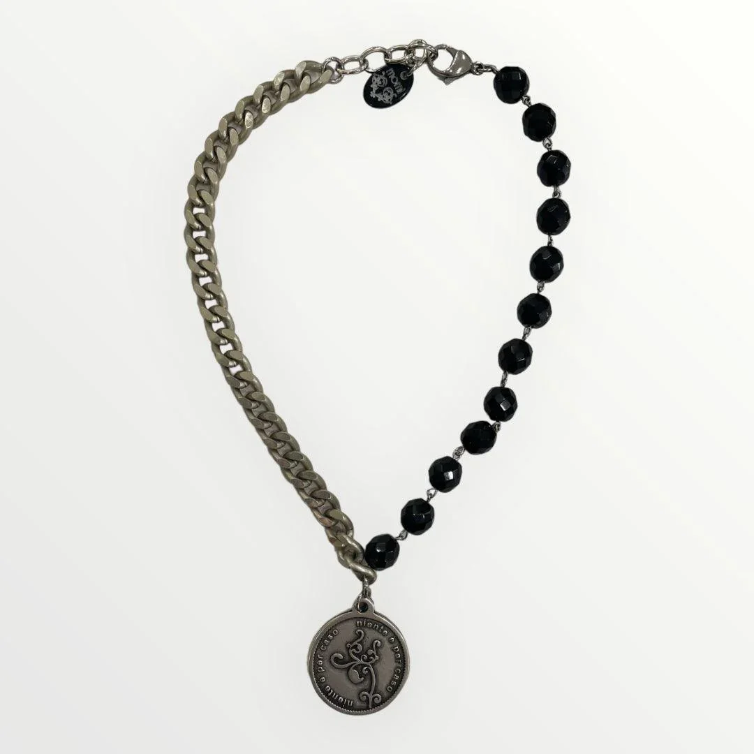 MOMI - COLLANA FRANCESCA CORTA MEDAGLIA - Image 3