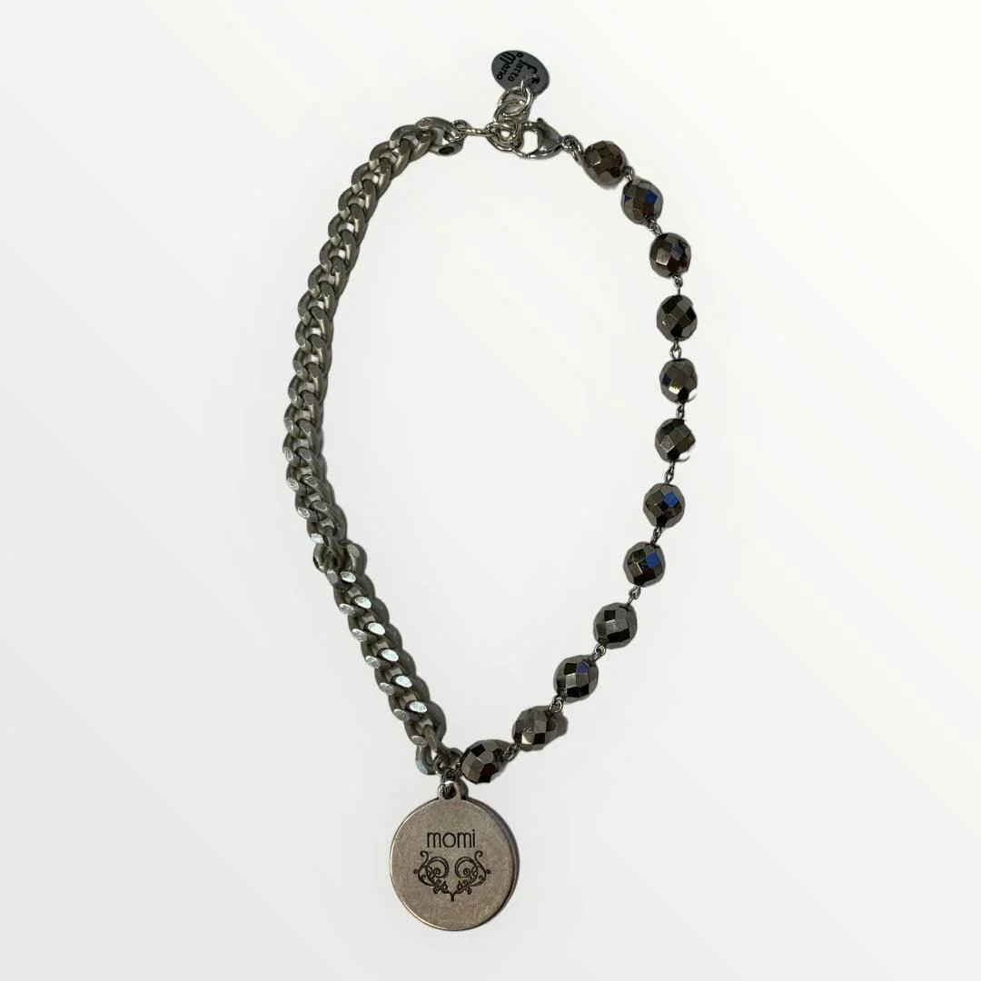 MOMI - COLLANA FRANCESCA CORTA MEDAGLIA - Image 6