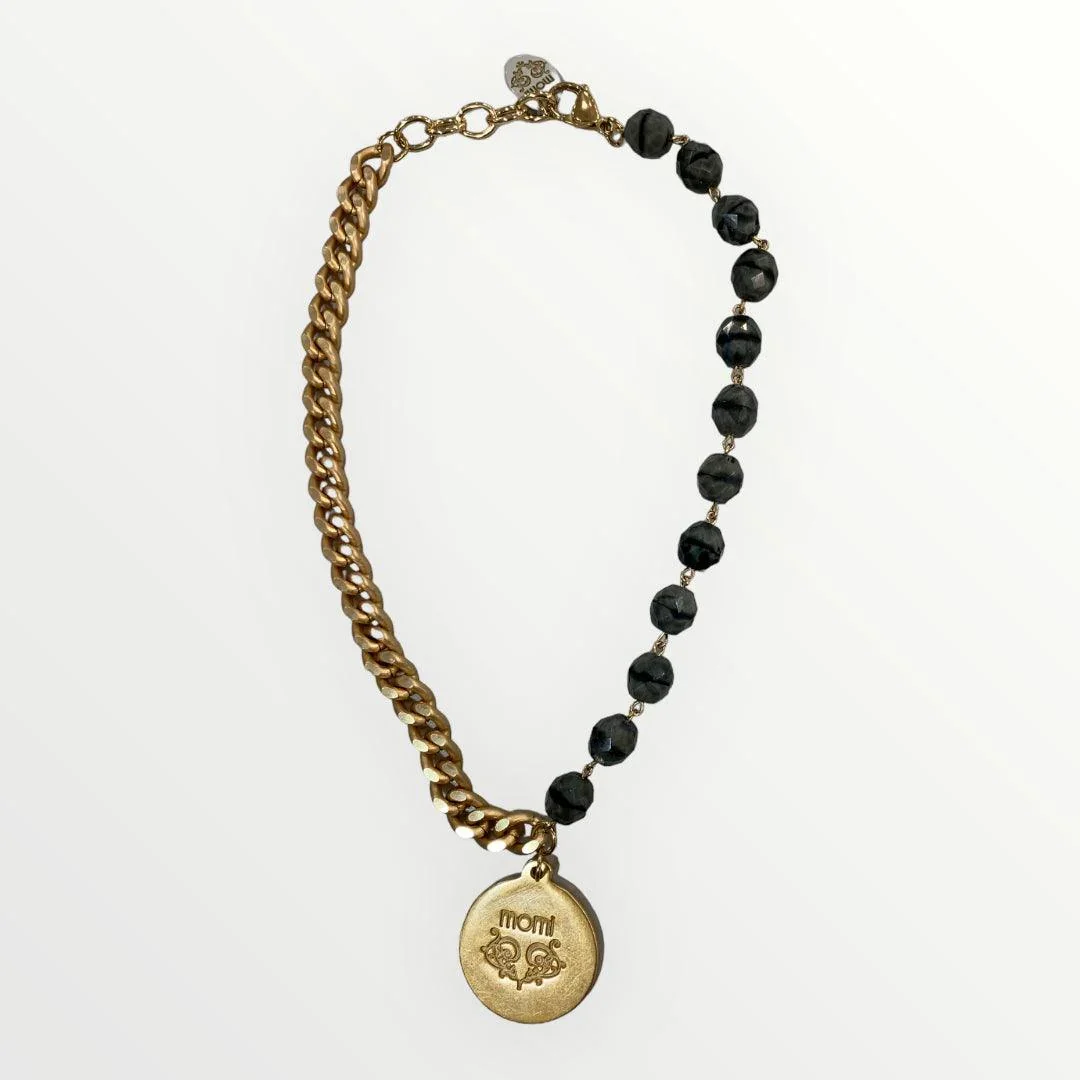 MOMI - COLLANA FRANCESCA CORTA MEDAGLIA - Image 7