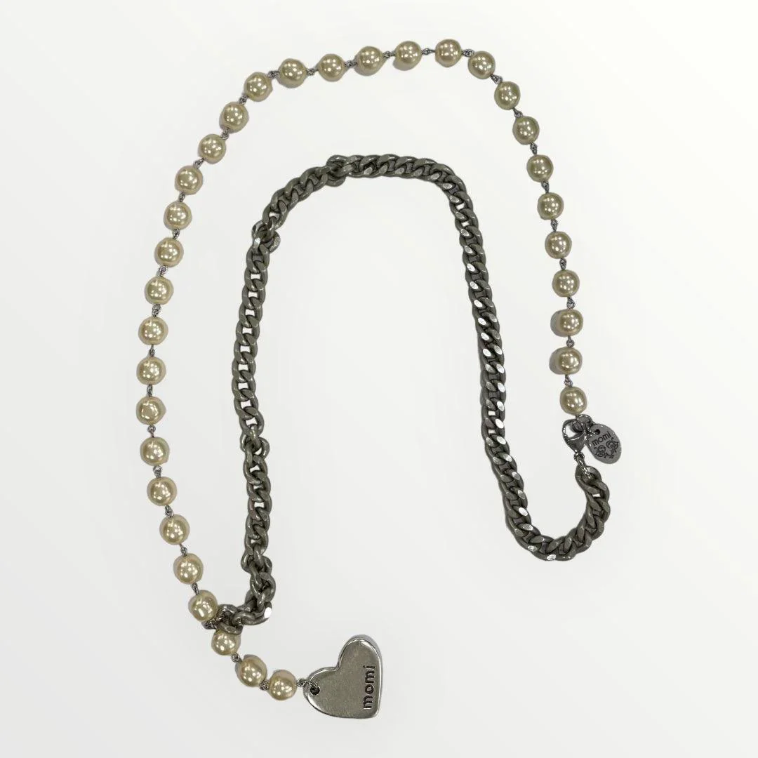 MOMI - COLLANA FRANCESCA LUNGA CUORE - Image 14