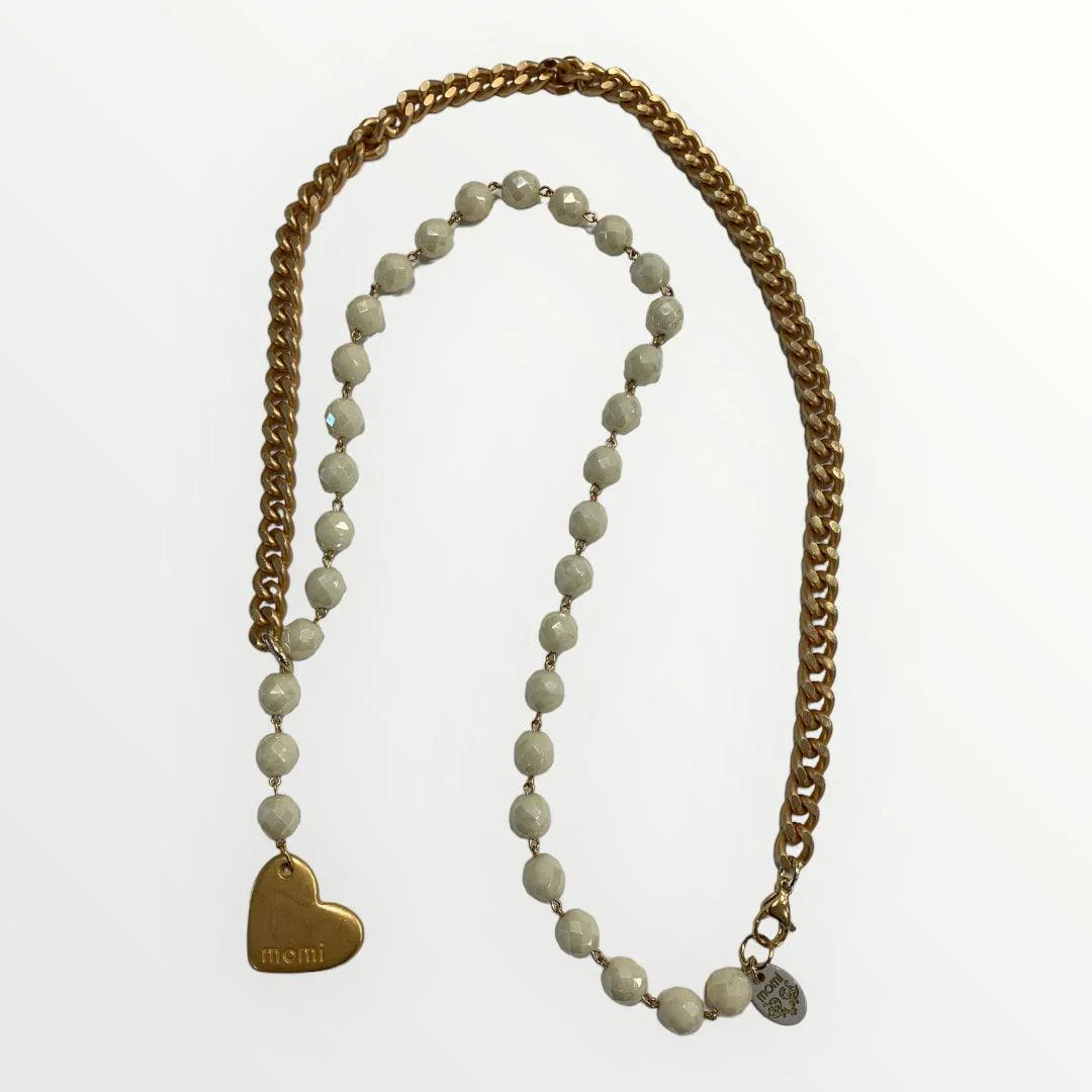 MOMI - COLLANA FRANCESCA LUNGA CUORE - Image 17