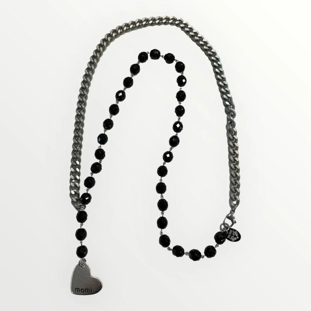 MOMI - COLLANA FRANCESCA LUNGA CUORE - Image 3