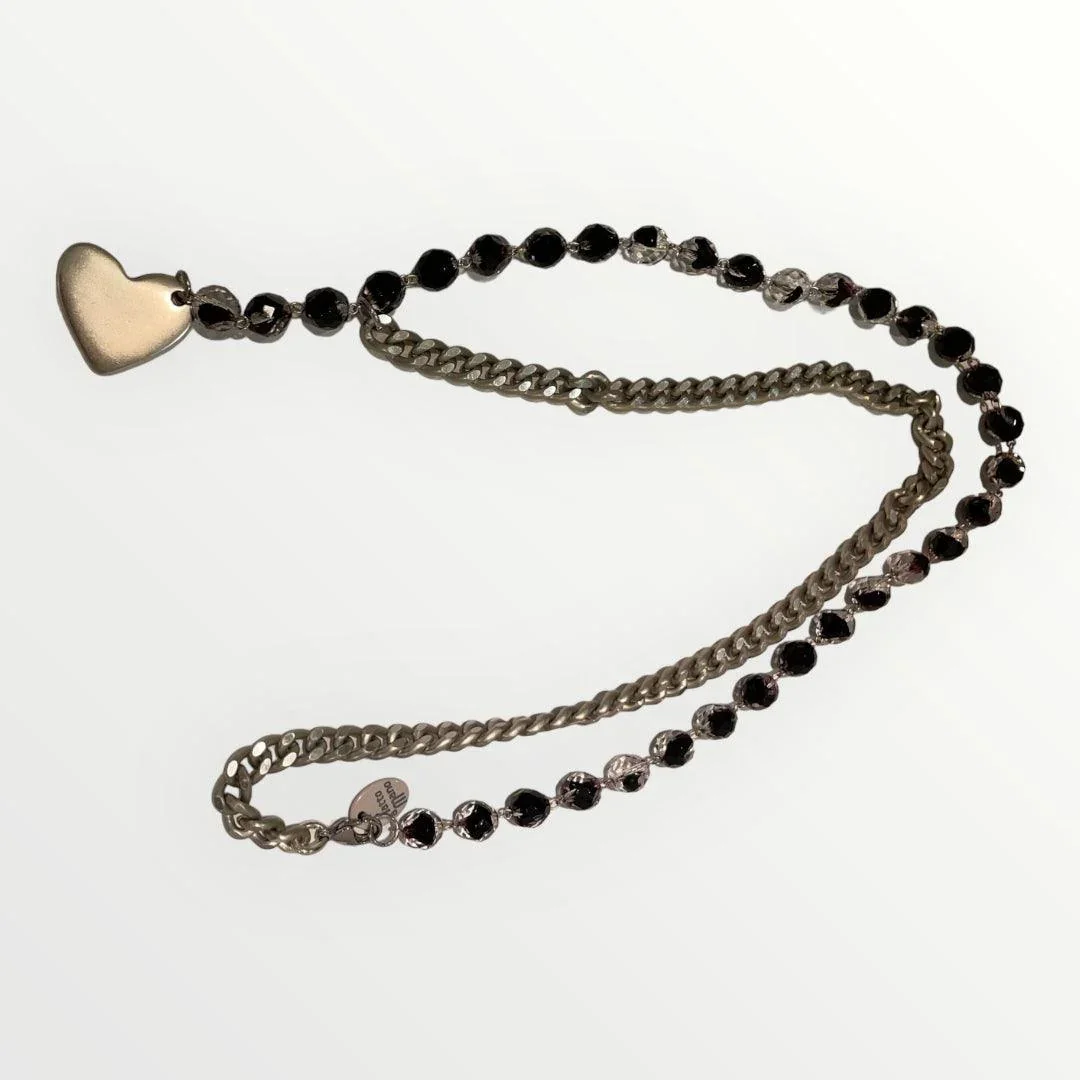 MOMI - COLLANA FRANCESCA LUNGA CUORE - Image 5