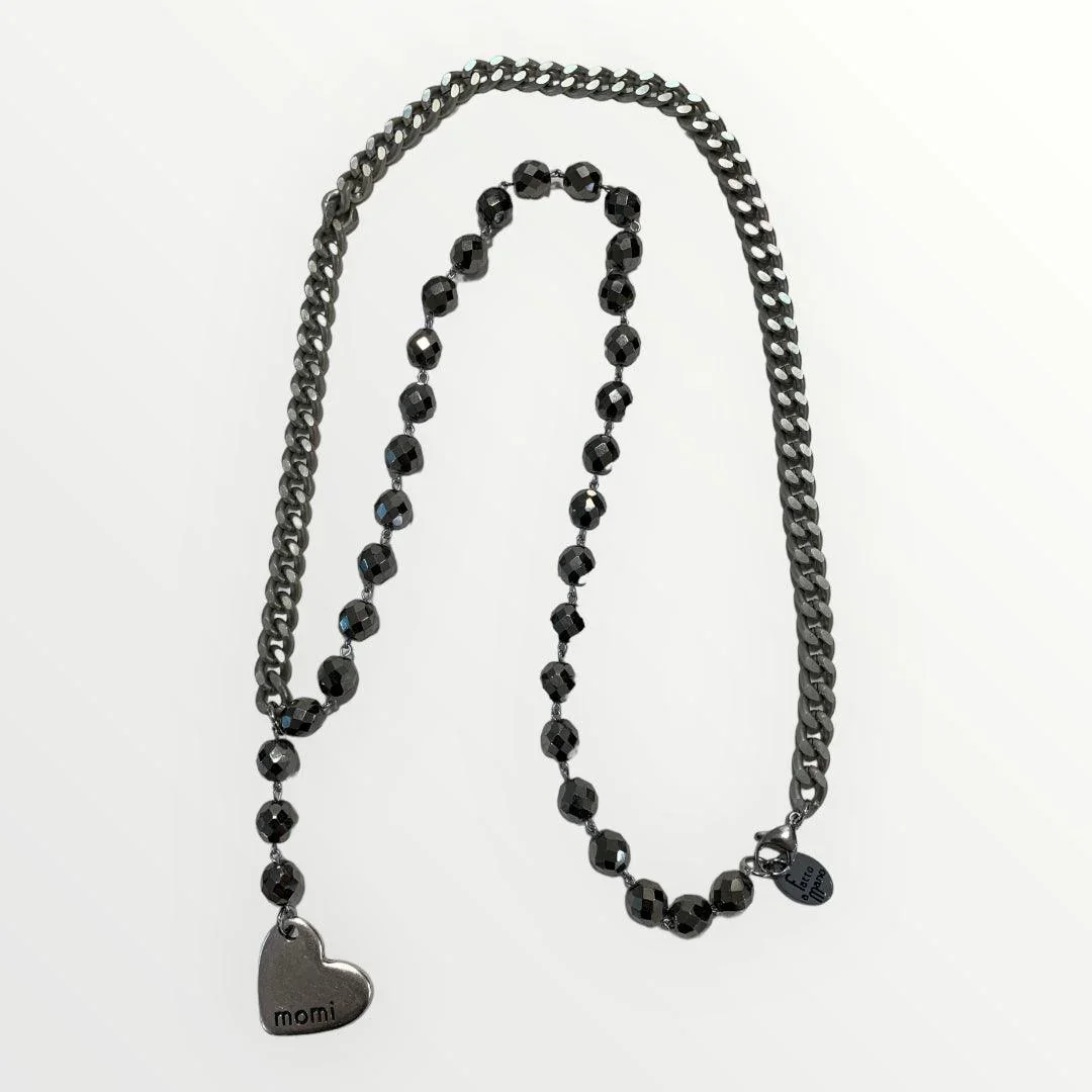 MOMI - COLLANA FRANCESCA LUNGA CUORE - Image 8