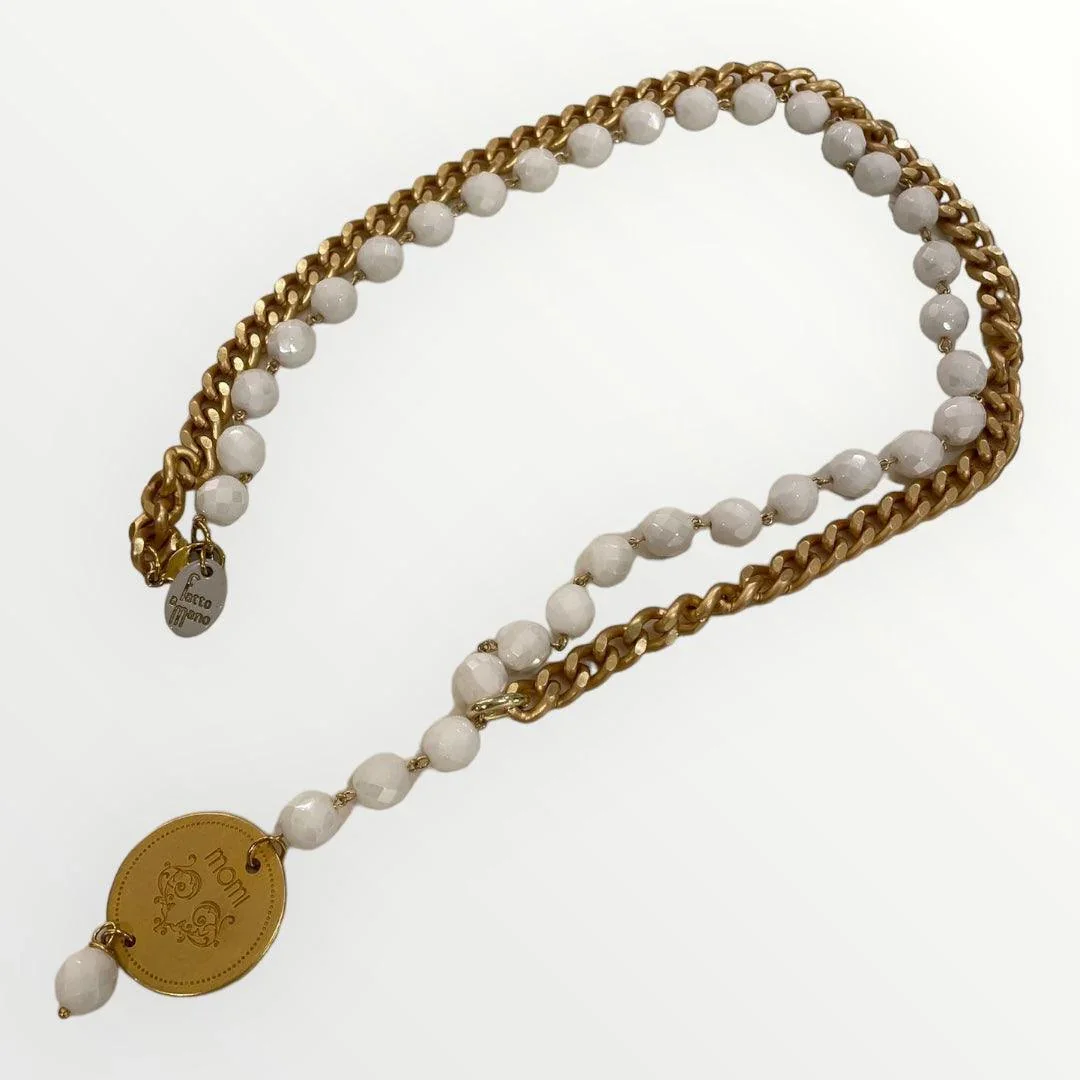 MOMI - COLLANA FRANCESCA LUNGA MEDAGLIA - Image 19
