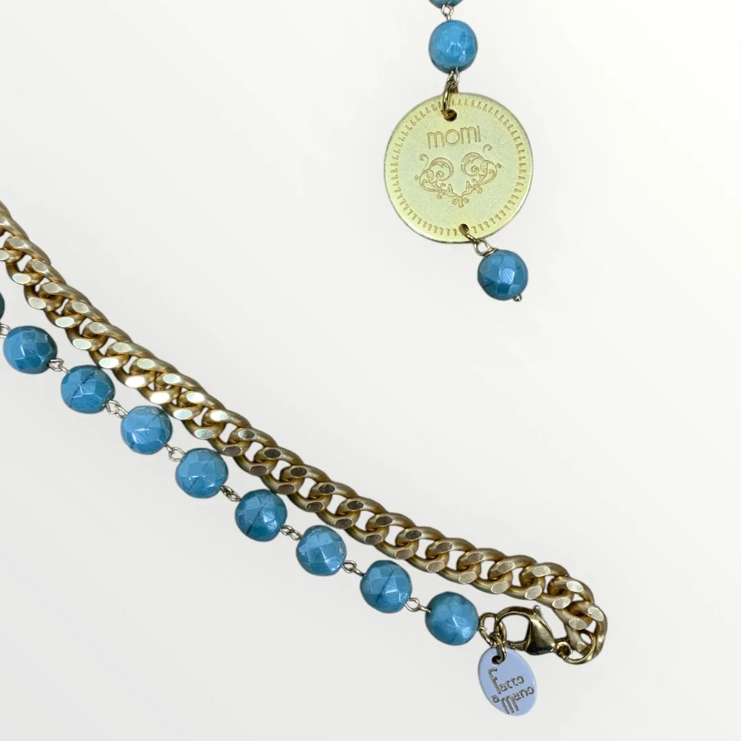 MOMI - COLLANA FRANCESCA LUNGA MEDAGLIA - Image 23