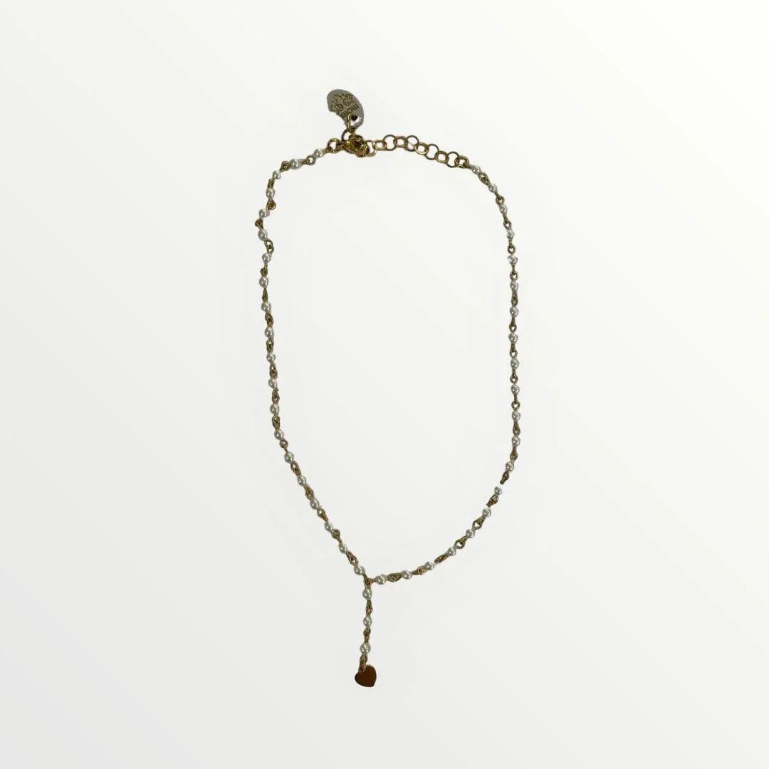 MOMI - COLLANA ROSARIO CORTO CUORE - Image 5