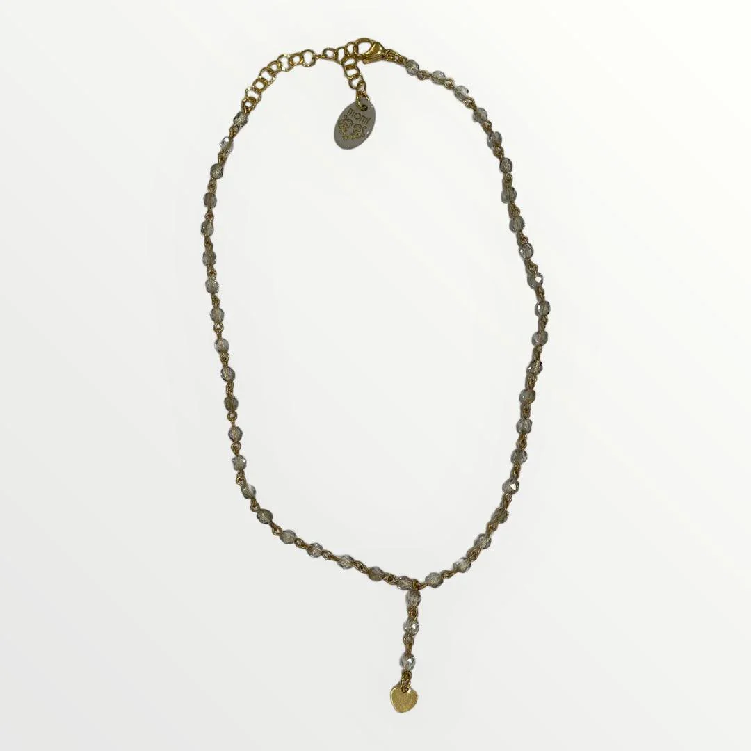 MOMI - COLLANA ROSARIO CORTO CUORE - Image 6